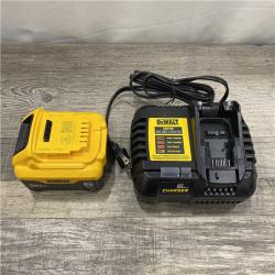 AS-IS DEWALT 20V MAX Lithium-Ion 6.0 Ah Battery and Charger