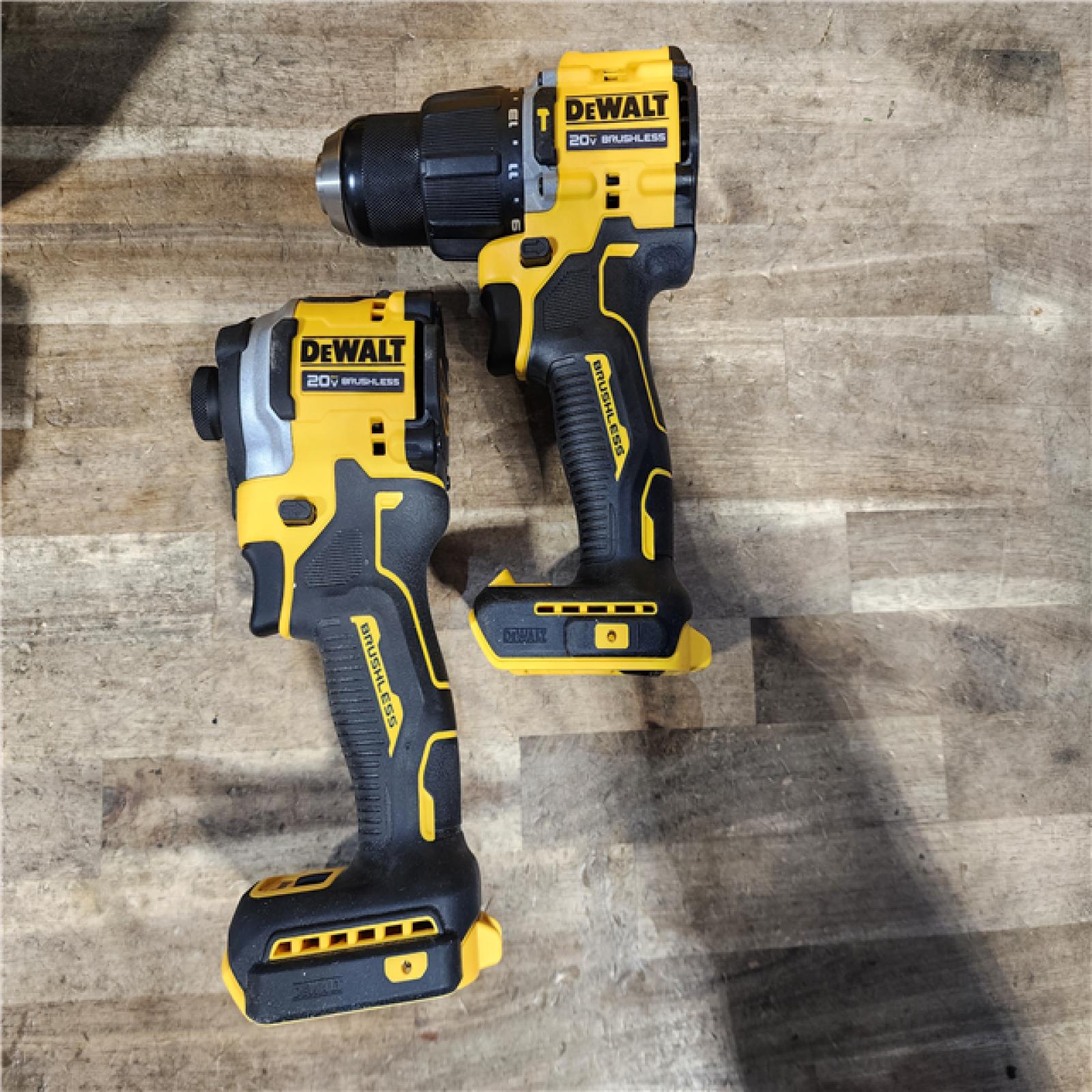 HOUSTON LOCATION - AS-IS DEWALT ATOMIC 20V MAX Lithium-Ion Cordless 2-Tool Combo Kit