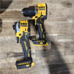HOUSTON LOCATION - AS-IS DEWALT ATOMIC 20V MAX Lithium-Ion Cordless 2-Tool Combo Kit