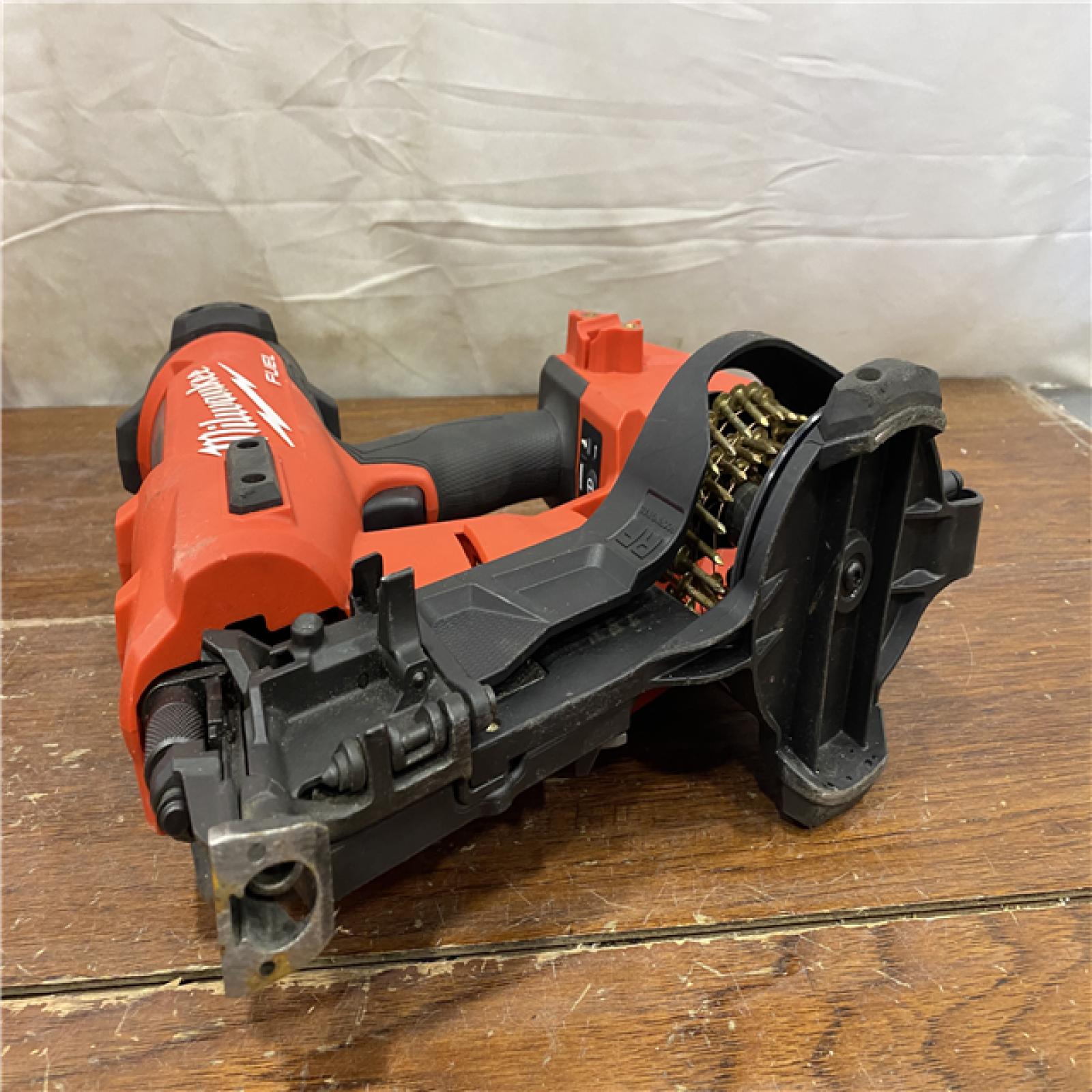 AS-IS Milwaukee M18 FUEL Coil Roofing Nailer (TOOL ONLY)