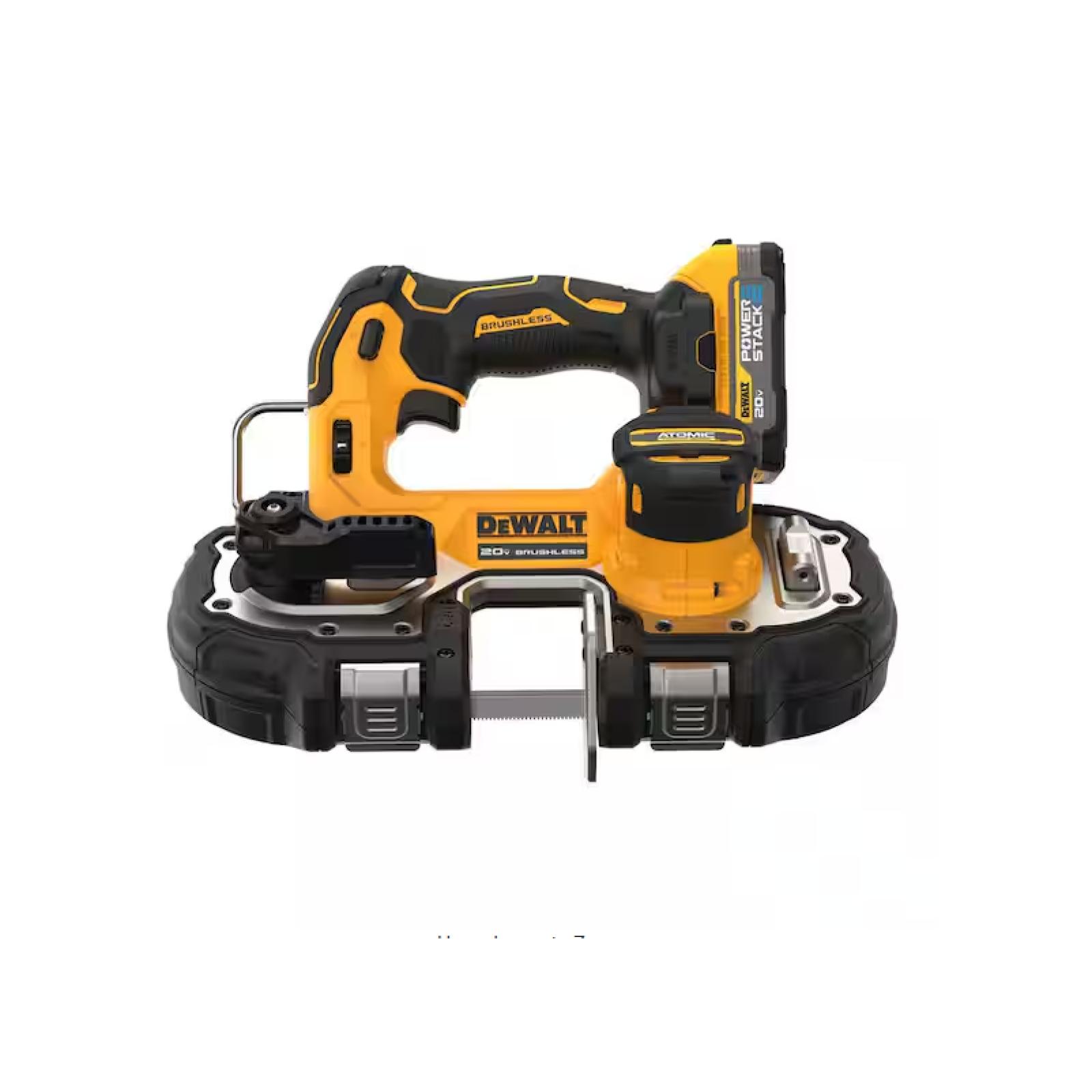 NEW! - DEWALT ATOMIC 20V MAX Lithium-Ion Cordless 1-1/4 in. Bandsaw Kit
