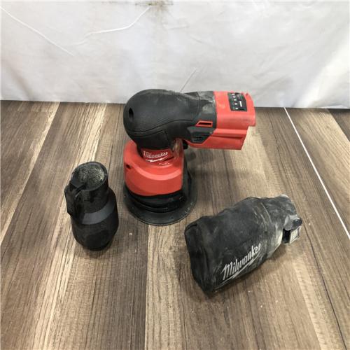 AS-IS Milwaukee 18V Lithium-Ion Brushless Cordless FUEL 5 in. Random Orbit Sander (Tool-Only)