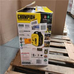 CALIFORNIA AS-IS CHAMPION PORTABLE GENERATOR