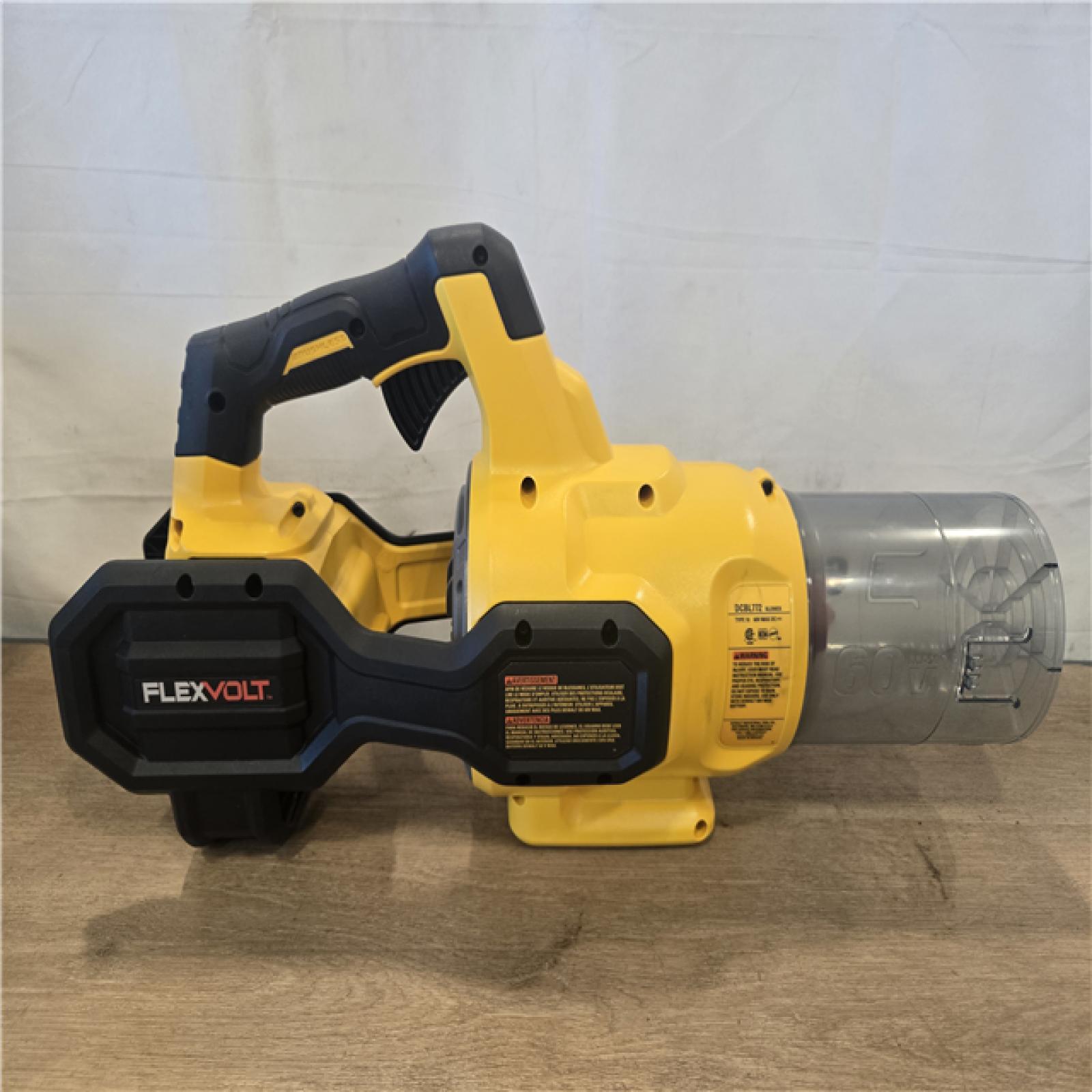 AS-IS DEWALT FLEXVOLT 60V MAX 125 MPH 600 CFM Cordless Blower (Tool Only)
