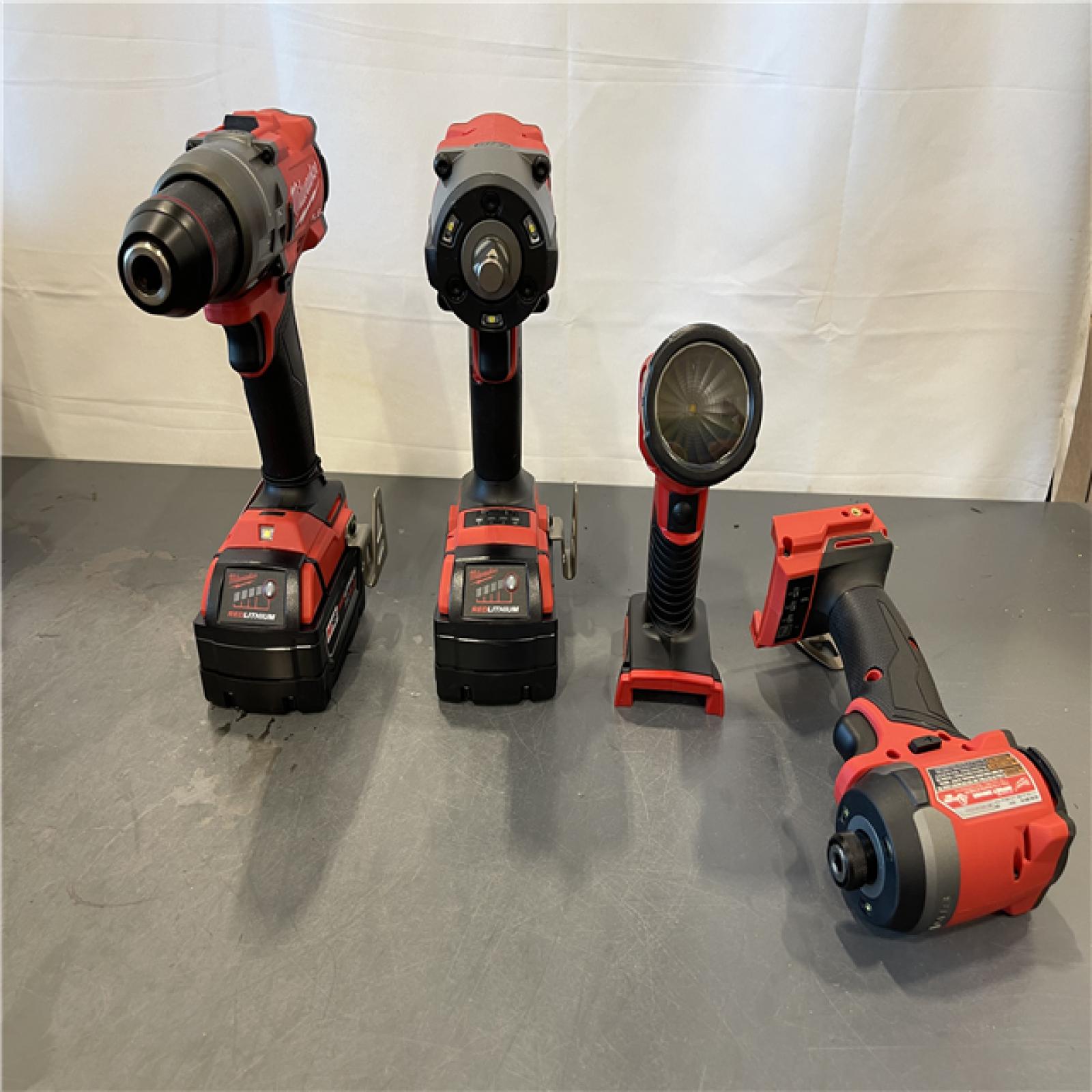 AS-IS - Milwaukee M18 FUEL 18V Lithium-Ion Brushless Cordless Combo Kit
