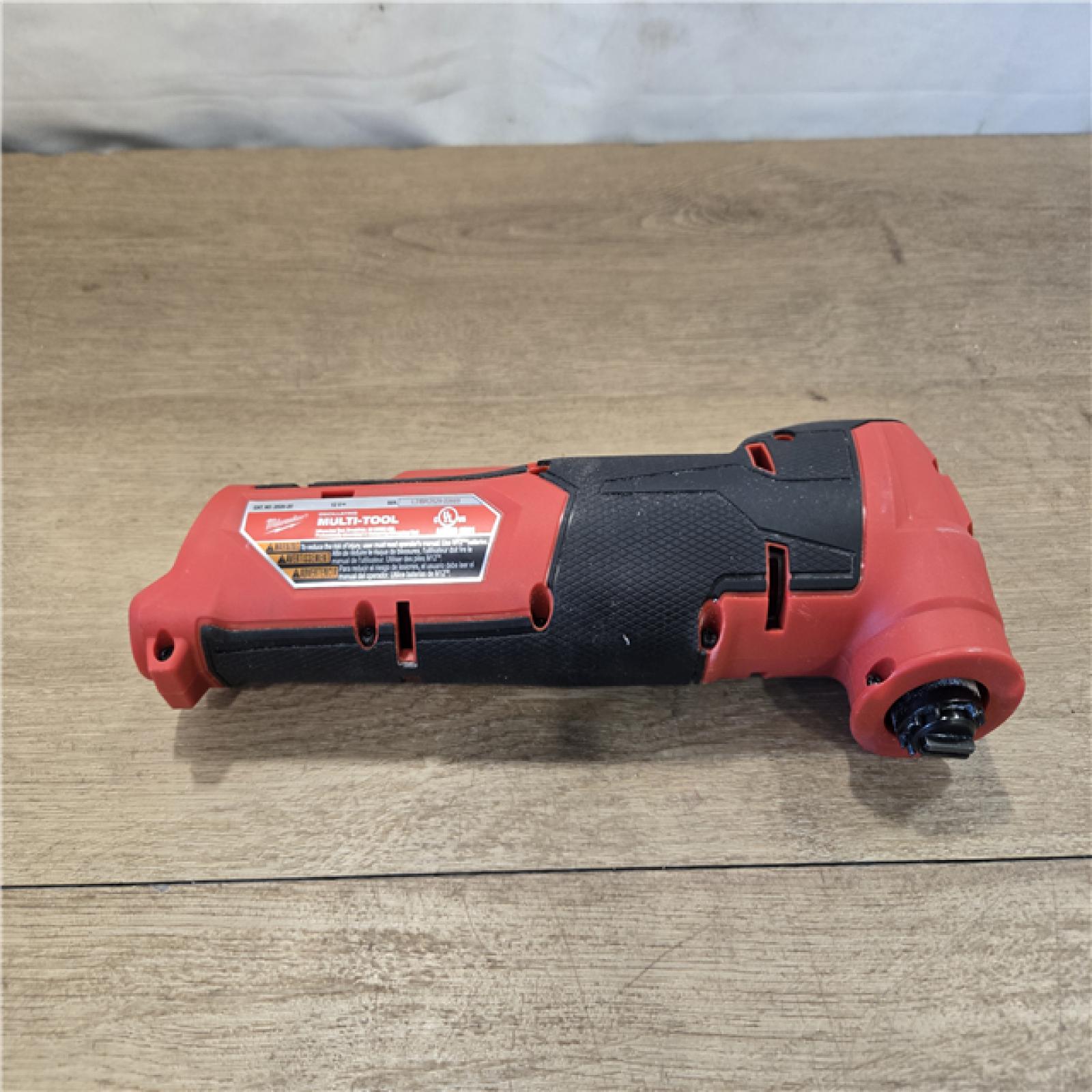 AS-IS Milwaukee FUEL 12V Cordless Oscillating Multi-Tool (Tool-Only)