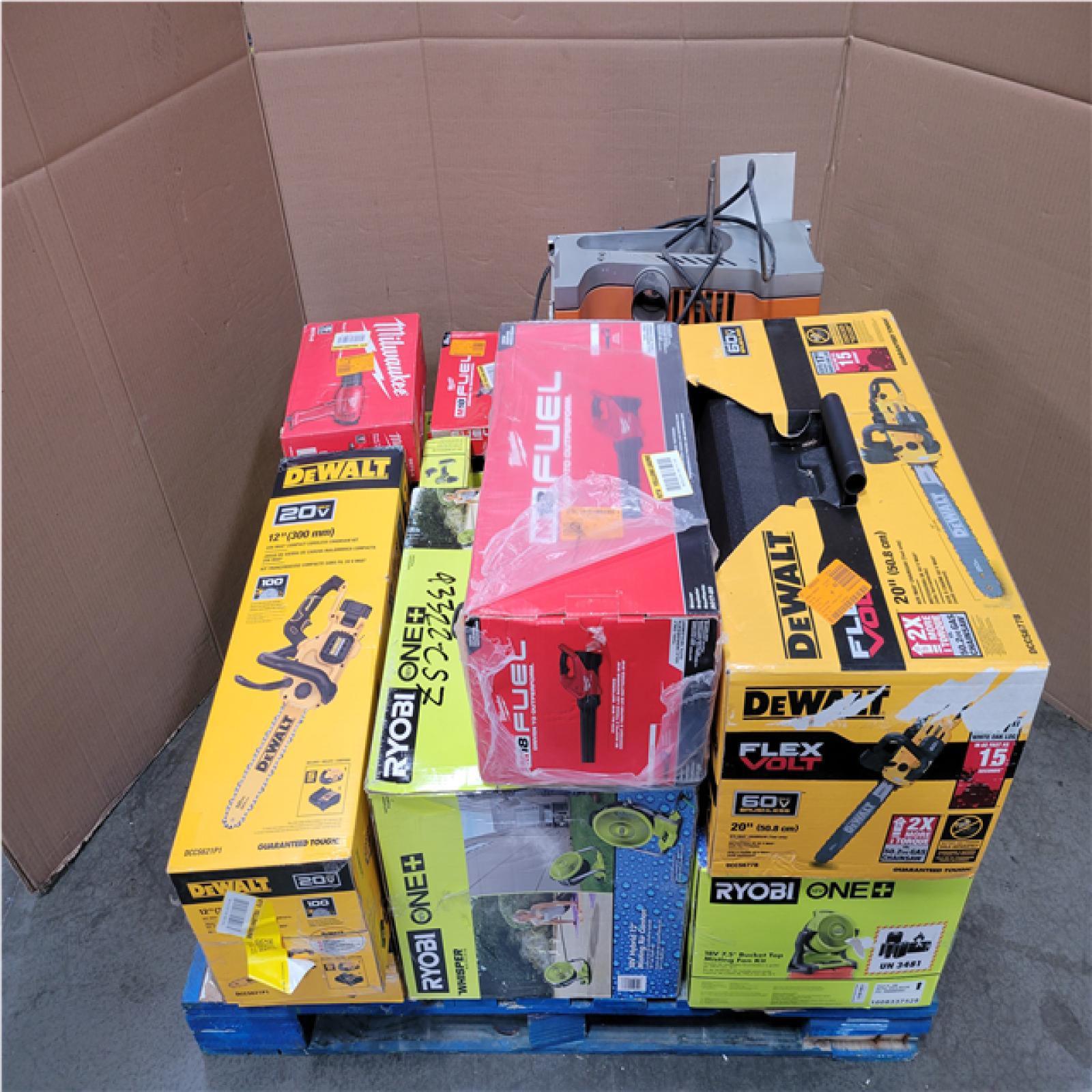 CALIFORNIA AS-IS TOOL PALLET