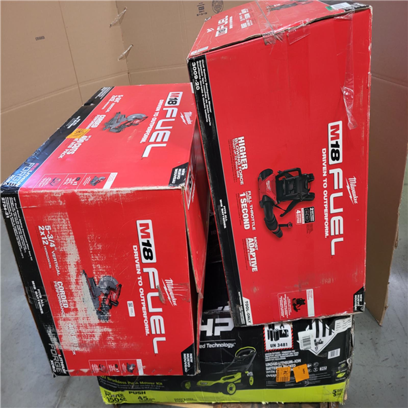 CALIFORNIA AS-IS TOOL PALLET