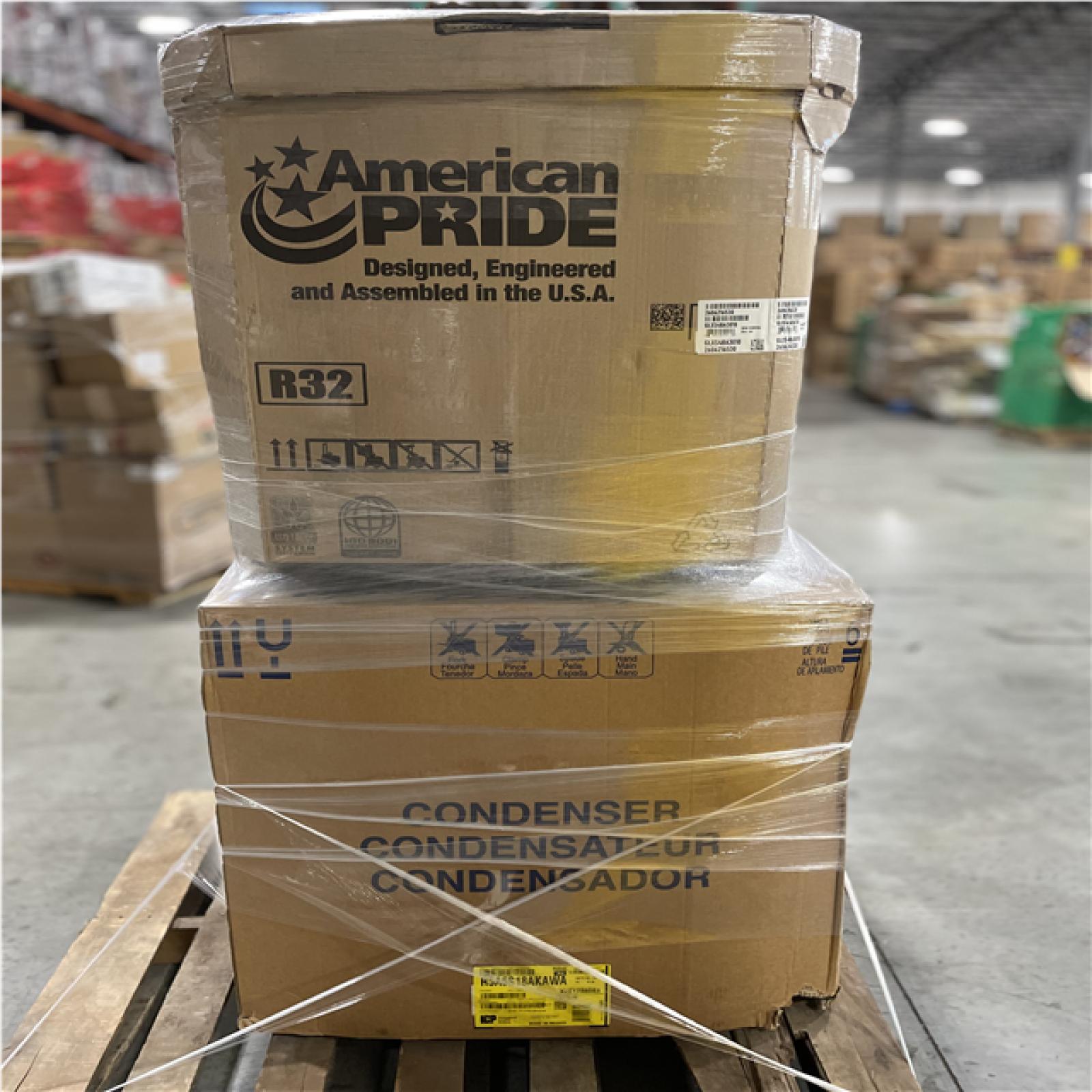 DALLAS LOCATION- AS-IS MIXED CONDENSOR PALLET (2 UNITS)