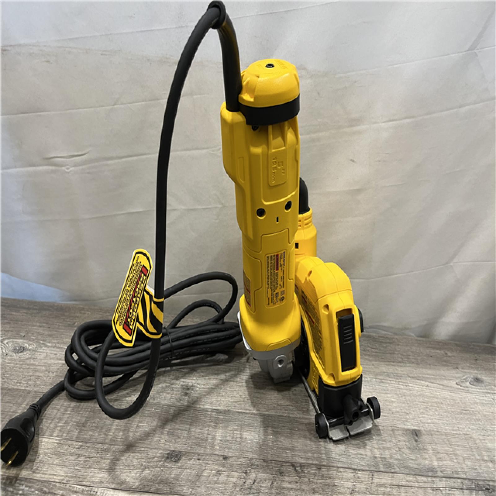 AS-IS DEWALT 13 Amp Corded 4.5 - 5 in. Angle Grinder Kit with Dust Shroud