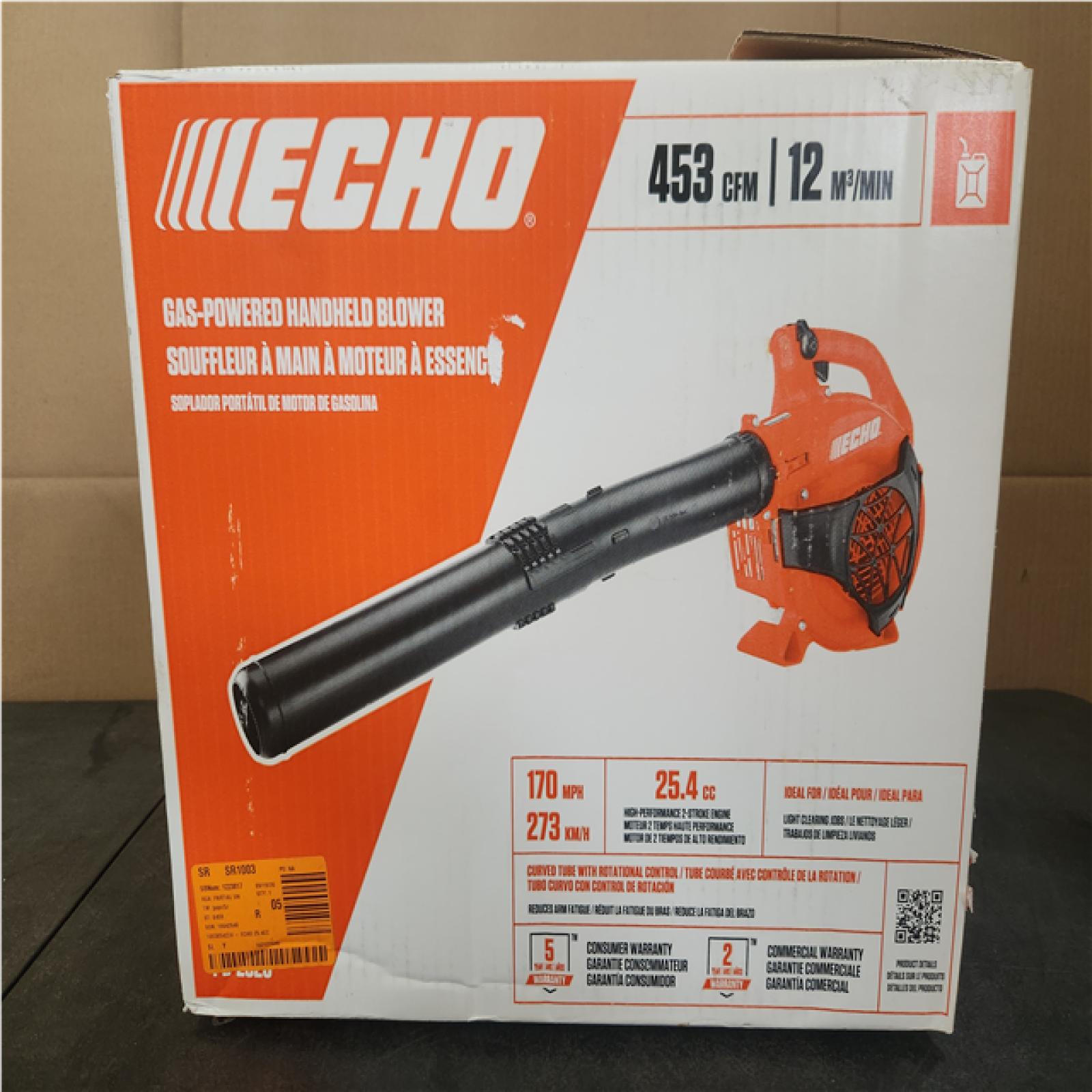 Phoenix NEW ECHO 170 MPH 453 CFM 25.4 cc Gas 2-Stroke Handheld Leaf Blower