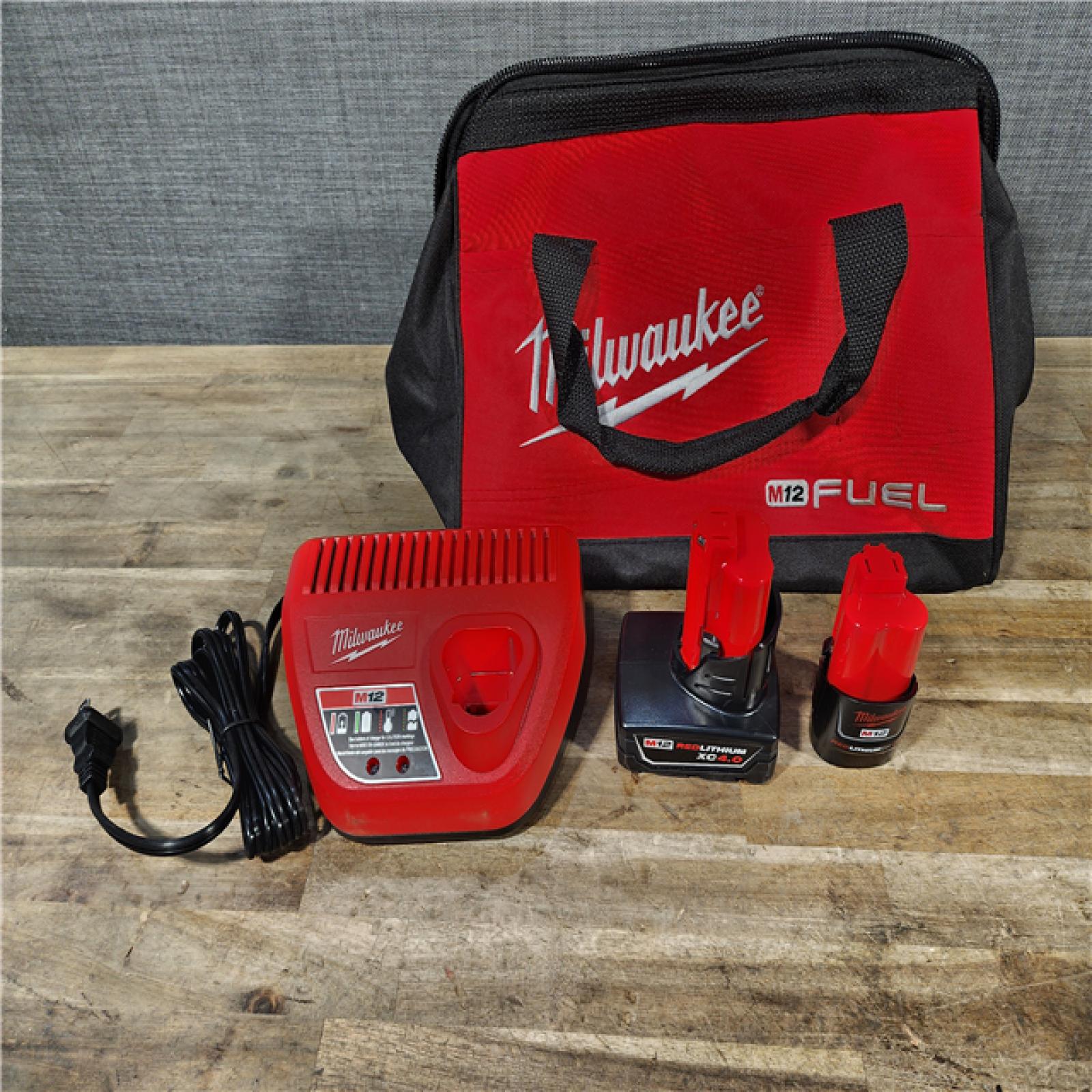 HOUSTON LOCATION - AS-IS Milwaukee 3497-22 12V Brushless Hammer Drill and Impact Driver Combo Kit