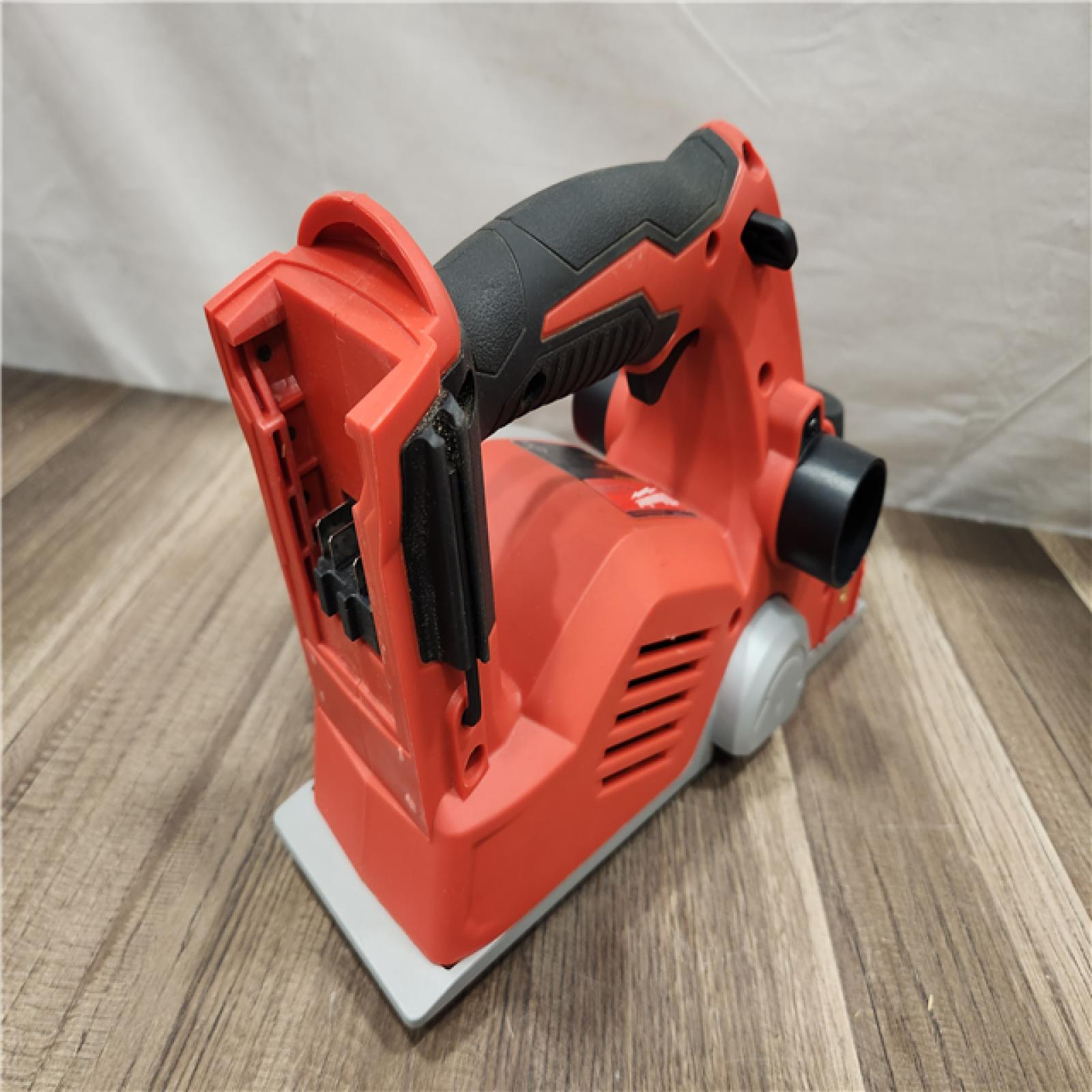 AS-IS- Milwaukee M18 18-Volt Lithium-Ion Cordless 3-1/4 in. Planer (Tool-Only)