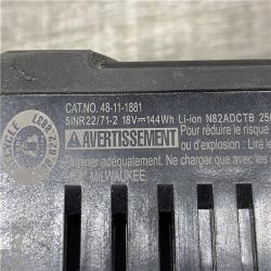 AS-IS Milwaukee 18V Lithium-Ion REDLITHIUM FORGE XC 8.0 Ah Battery Pack