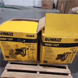 Dallas Location - As-Is DeWalt DXPW61299 3600 PSI 2.5 GPM  Gas Pressure Washer(Lot Of 2)