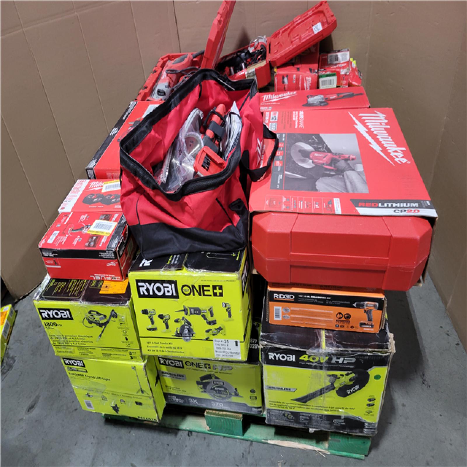 CALIFORNIA AS-IS TOOL PALLET