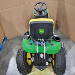 CALIFORNIA AS-IS JOHN DEERE S100 SIT DOWN RIDING LAWN MOWER