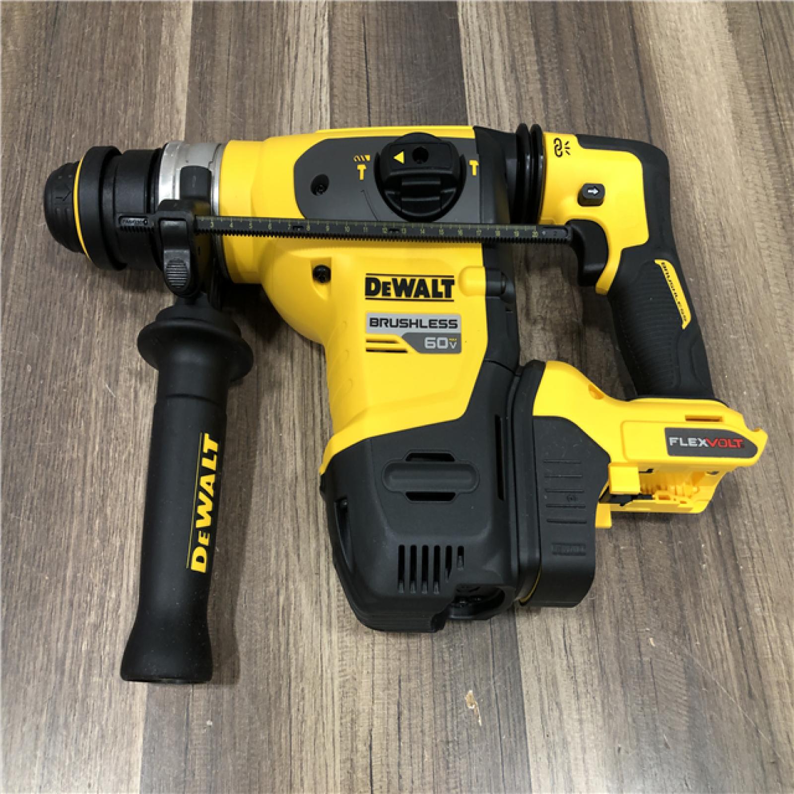 AS-IS DEWALT FLEXVOLT 60V MAX Cordless 1-1/4 in. SDS Plus Rotary Hammer (Tool Only)