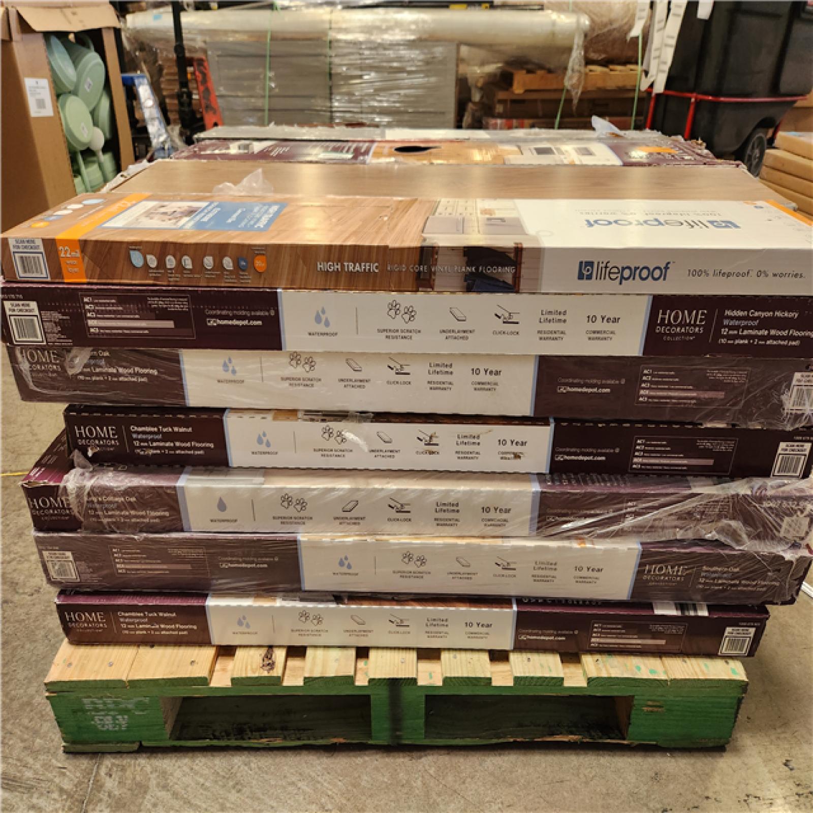 Phoenix Location Mixed Flooring Pallet (29 Cases)