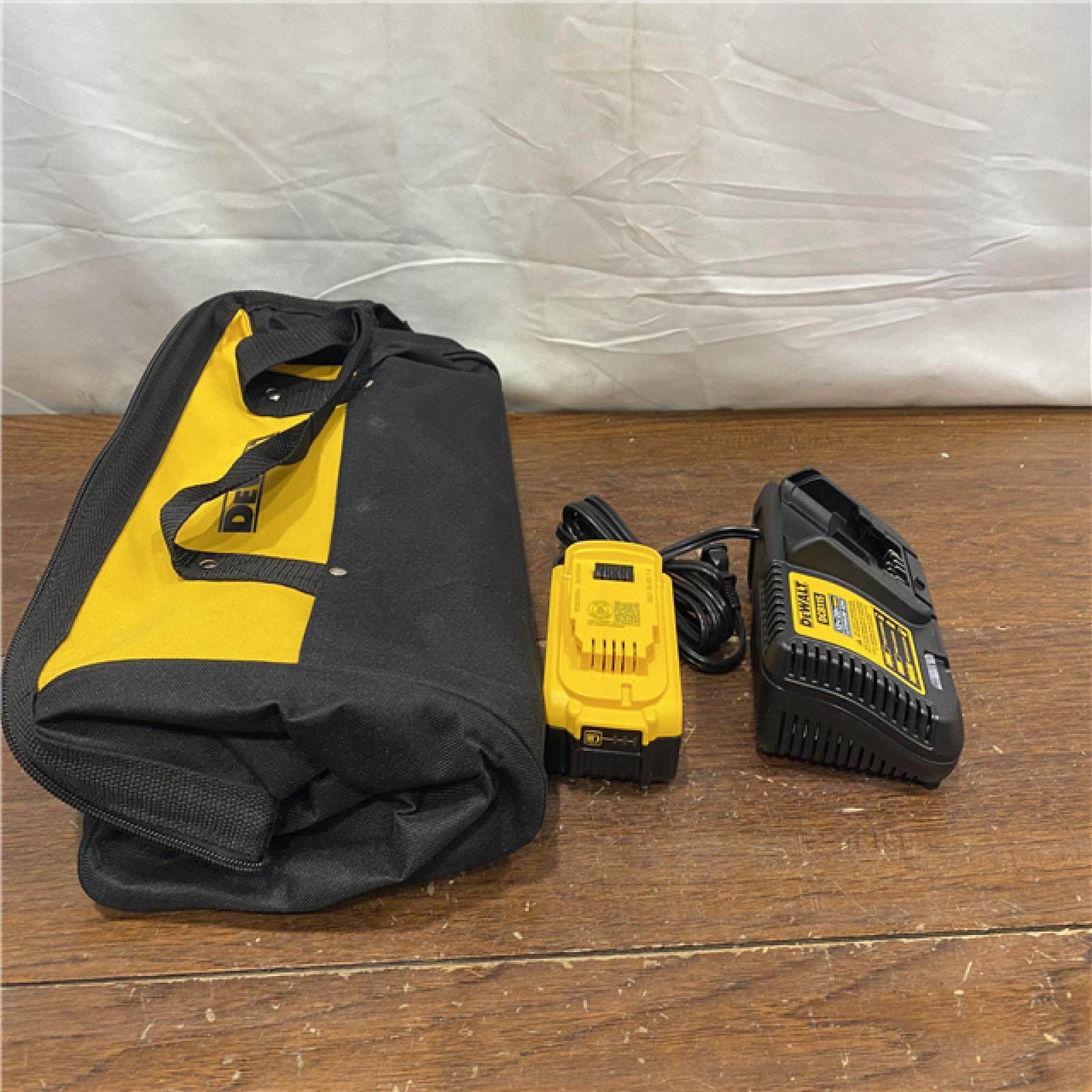 AS-IS Dewalt 20-Volt MAX XR Lithium-Ion Starter Kit