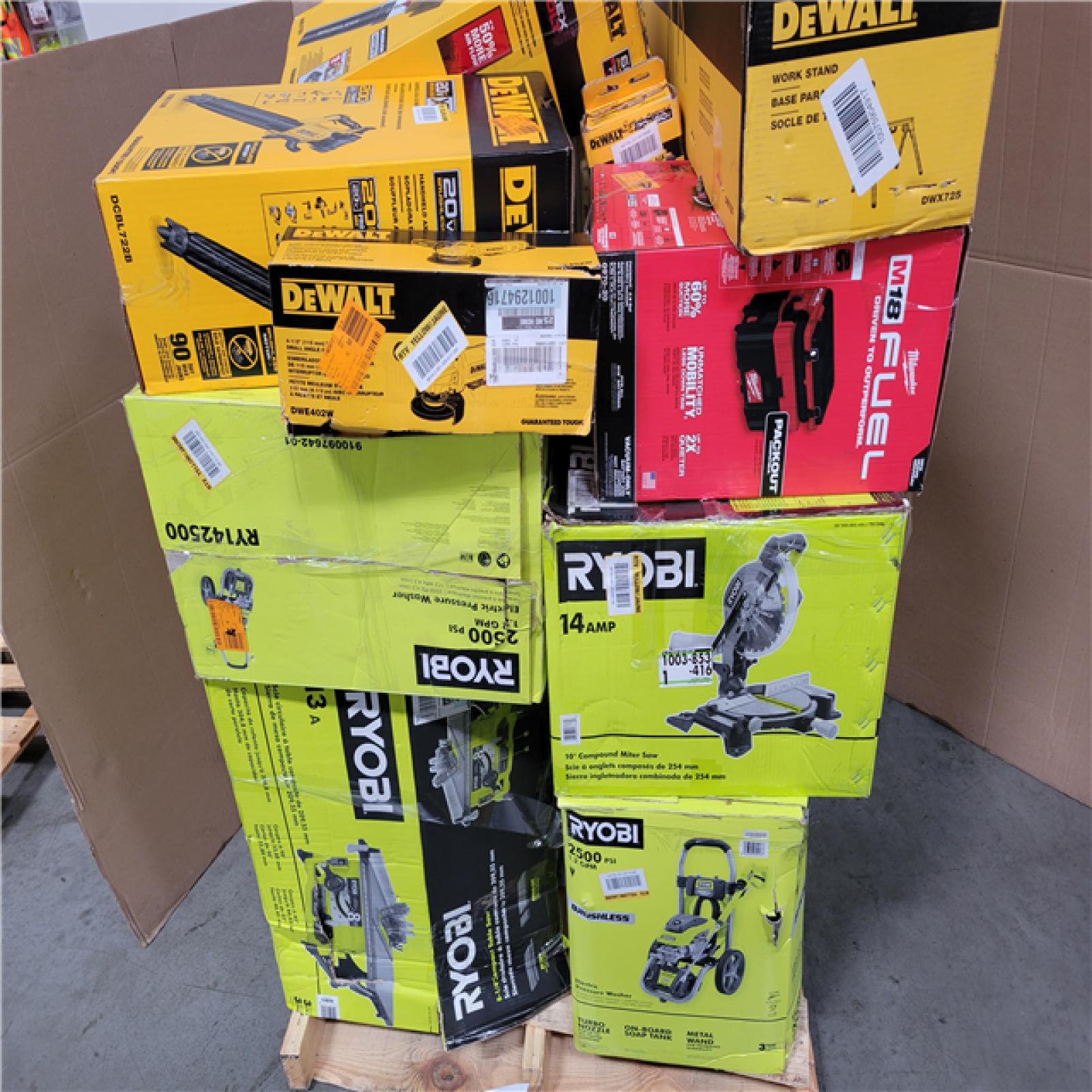 CALIFORNIA AS-IS TOOL PALLET