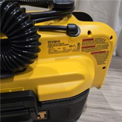 AS-IS DeWalt 2 Gal. MAX Cordless/Corded Wet/Dry Vacuum and (1) 20V MAX Compact 2.0Ah Battery