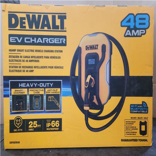 Phoenix LIKE NEW DEWALT Level-2 Wall Mounted Electric Vehicle EV Charger up to 48 Amps, 240-Volt AC 11.5 Kw, 25 Ft. Cable, Weatherproof