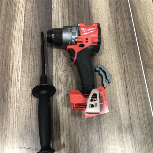AS-IS Milwaukee  FUEL 18V Lithium-Ion Brushless Cordless 1/2 in. Hammer Drill/Driver (Tool-Only)
