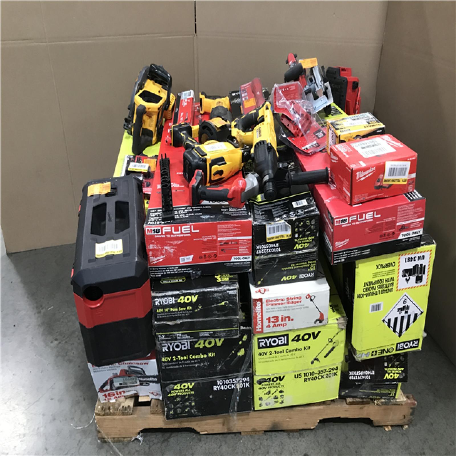 CALIFORNIA AS-IS TOOL PALLET