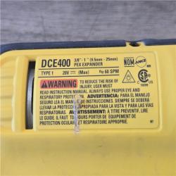 AS-IS DEWALT 20V MAX Cordless 1 in. PEX Expansion Tool (Tool-Only)