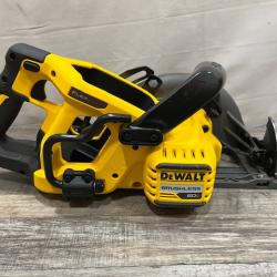 AS-IS DEWALT FLEXVOLT 60V MAX Cordless Brushless 7-1/4 in. Wormdrive Style Circular Saw (Tool Only)