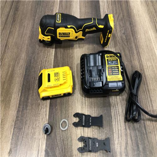 AS-IS DEWALT ATOMIC 20V MAX Cordless Brushless Oscillating Multi Tool Kit