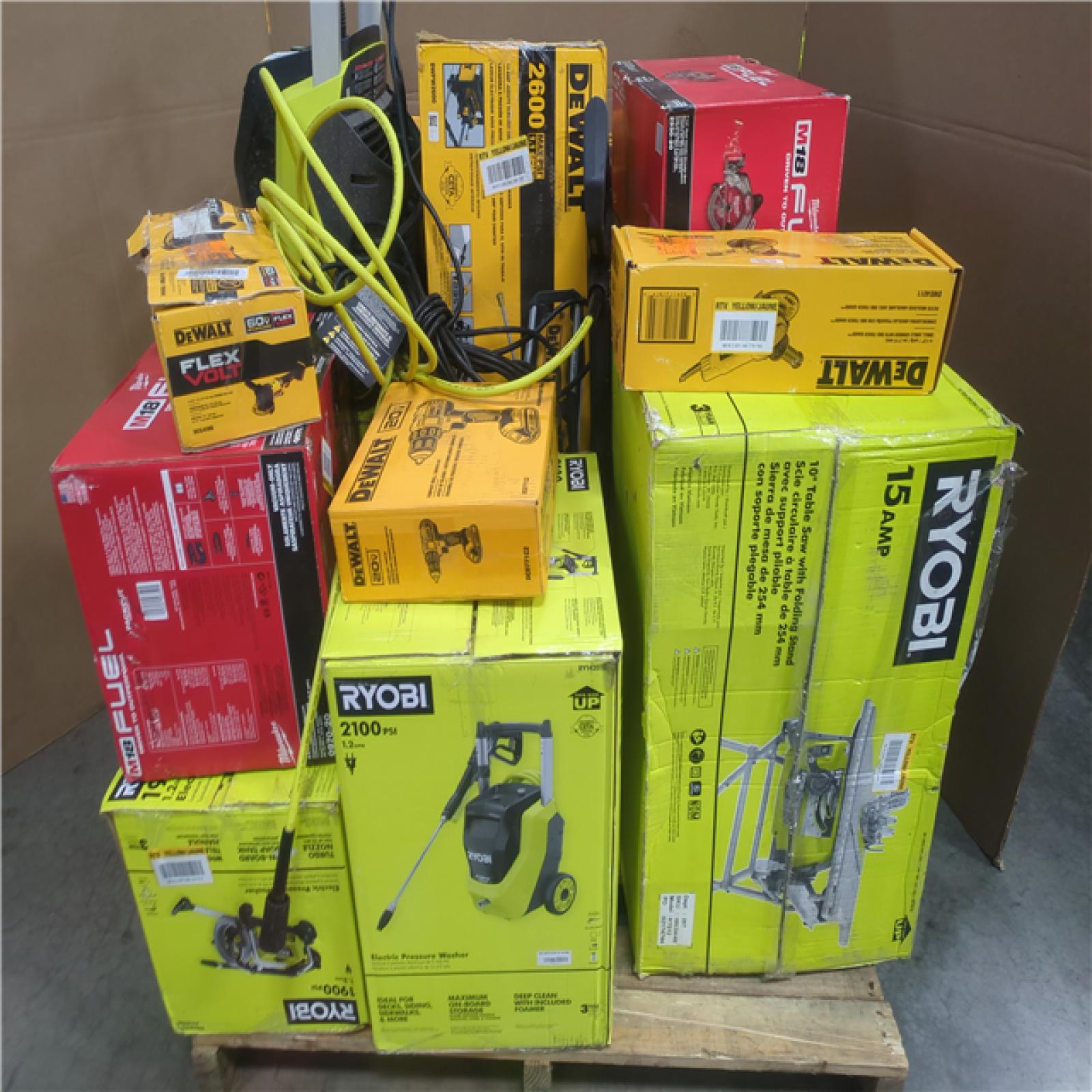 CALIFORNIA AS-IS TOOL PALLET