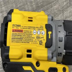 AS-IS DEWALT 20V Compact Cordless 1/2 in. Hammer Drill (Tool-Only)