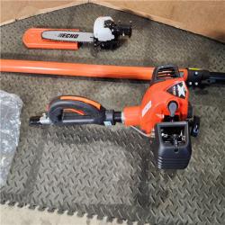 HOUSTON LOCATION - AS-IS (APPEARS LIKE NEW) ECHO 12 in. 25.4 Cc Gas 2-Stroke X Series Telescoping Power Pole Saw with Loop Handle and Shaft Extending to 12.1 Ft.