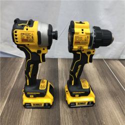 AS-IS DEWALT ATOMIC 20-Volt MAX Lithium-Ion Cordless Combo Kit