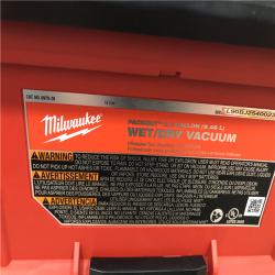 AS-IS Milwaukee FUEL PACKOUT 18-Volt Lithium-Ion Cordless 2.5 Gal. Wet/Dry Vacuum (Vacuum-Only)