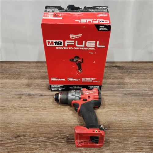 AS-IS  Milwaukee M12 FUEL Brushless Cordless 1/2 in. Hammer Drill/ Driver (Tool Only) Battery & charge included