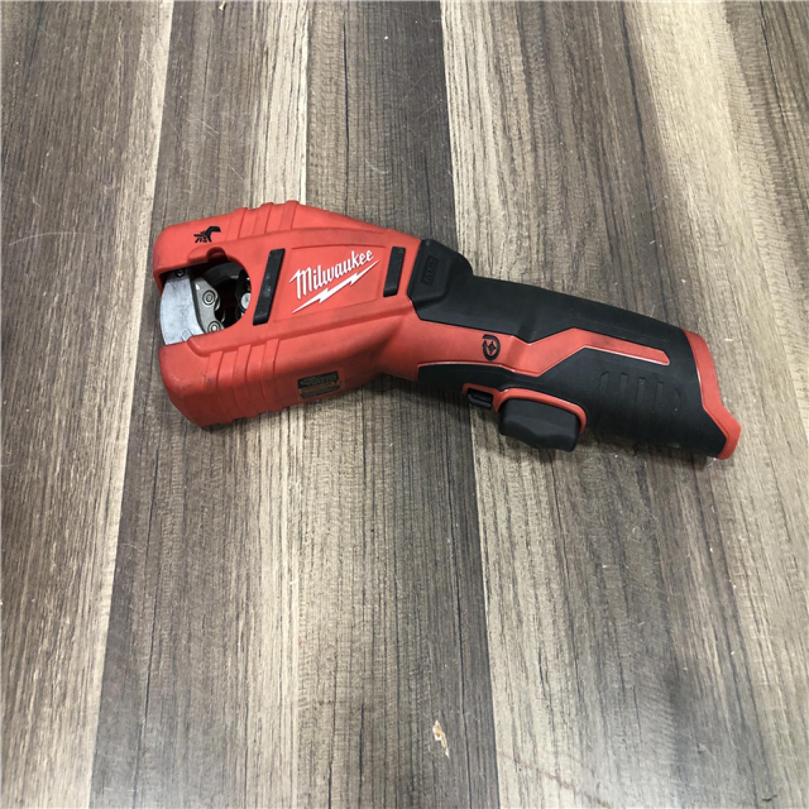 AS-IS Milwaukee M12 12V Lithium-Ion Cordless Copper Tubing Cutter (Tool-Only)