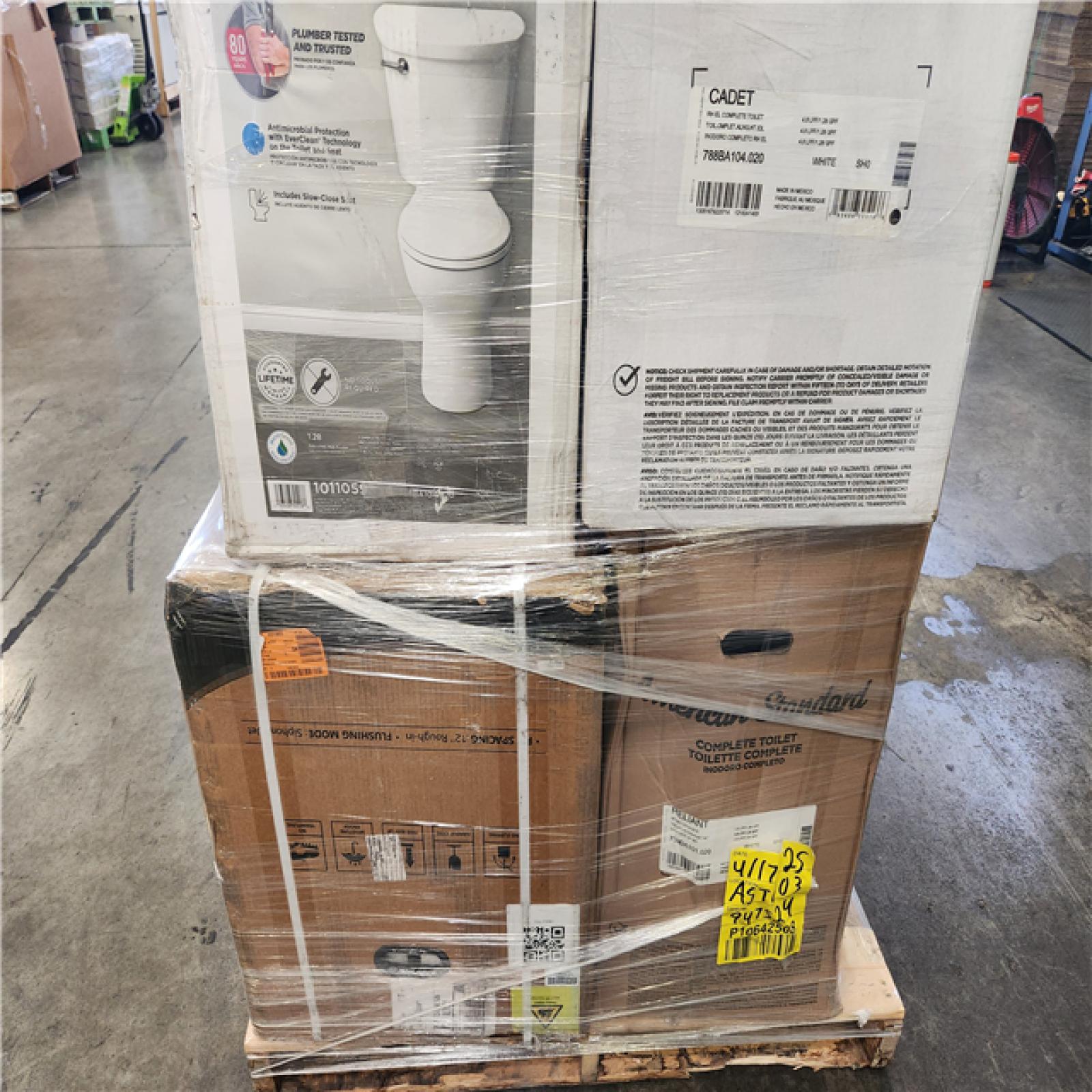 Phoenix AS-IS Mixed Toilet Pallet (6-Toilets)