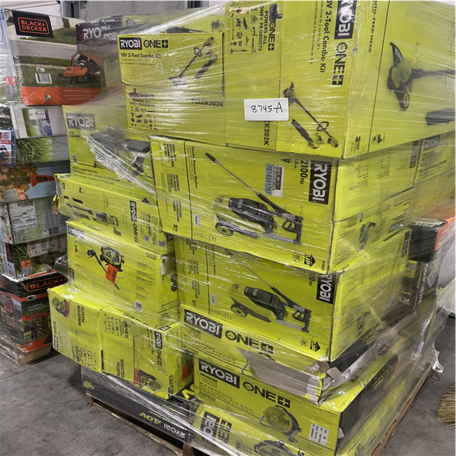 Atlanta Location As-Is Power Tools Partial Truckload (9 Pallets) 8745-A