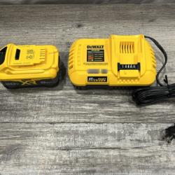 AS-IS DEWALT 20V MAX XR Power-Pack Lithium-Ion Starter Kit with 8. 0Ah Battery and Charger