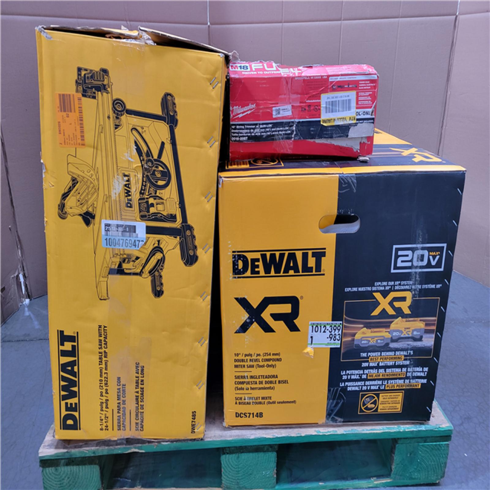 CALIFORNIA AS-IS TOOL PALLET