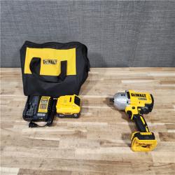 HOUSTON LOCATION - AS-IS (APPEARS LIKE NEW) DEWALT 20V MAX Lithium-Ion Cordless 1/2 in. Impact Wrench Kit