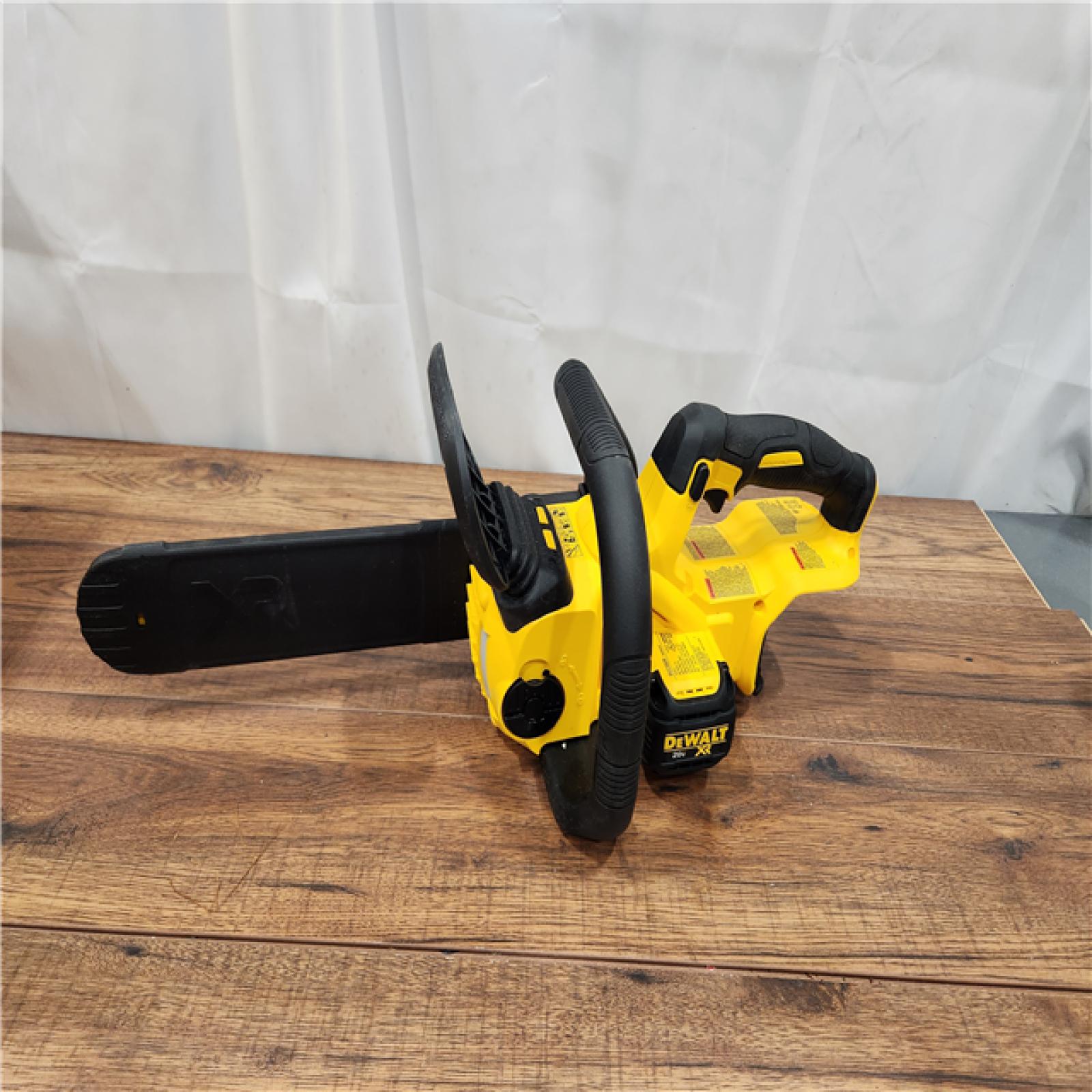 AS-IS DeWalt Cordless Brushless 12 in. Chainsaw (Tool-Only)