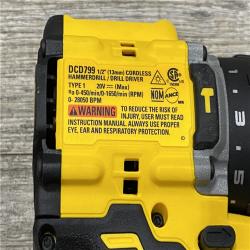 AS-IS DEWALT ATOMIC 20V Lithium-Ion Cordless 1/2 in. Hammer Drill Kit