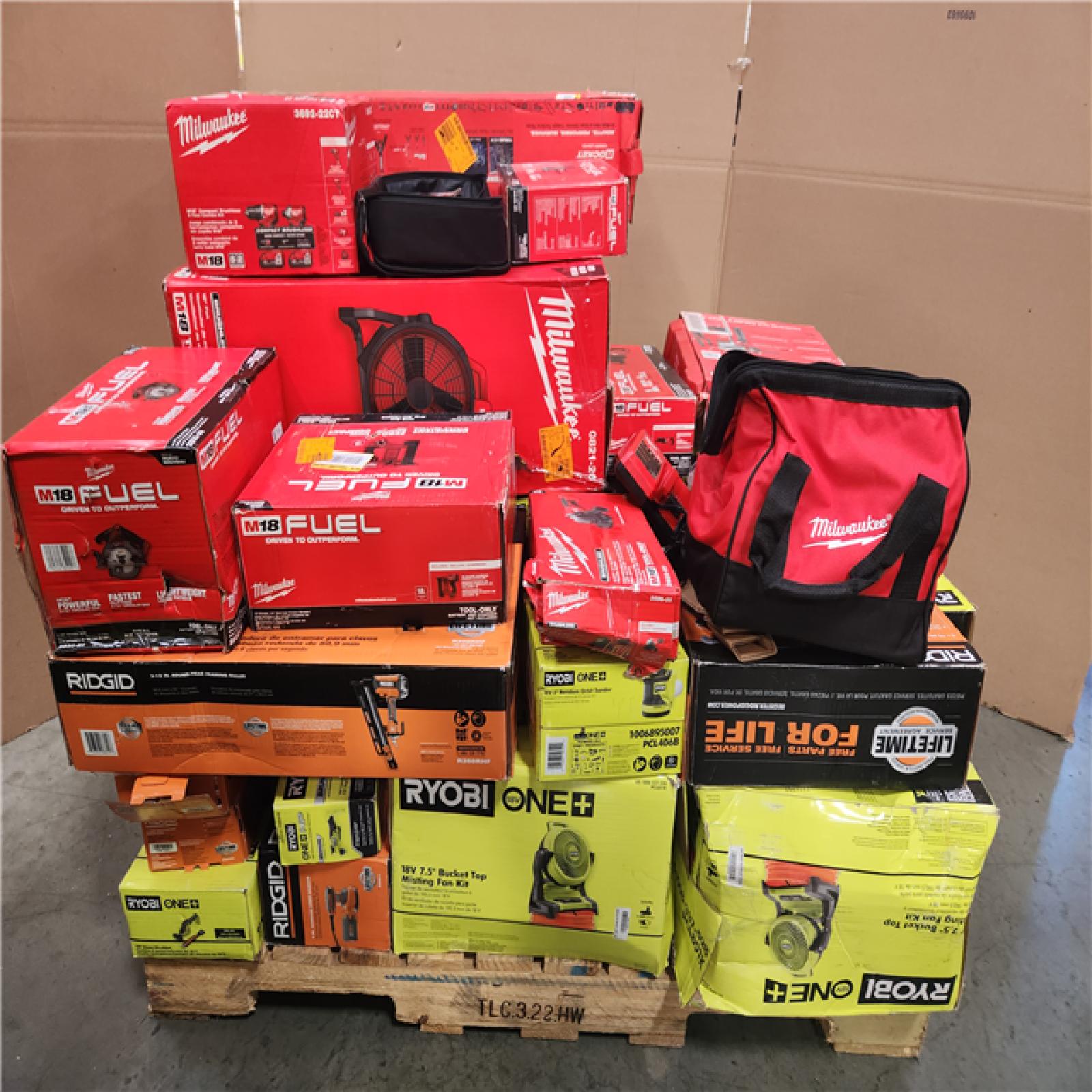 CALIFORNIA AS-IS TOOL PALLET