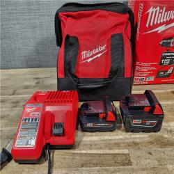 HOUSTON LOCATION - AS-IS Milwaukee 18-Volt Lithium-Ion Brushless Cordless Compact Hammer Drill/Impact Combo Kit