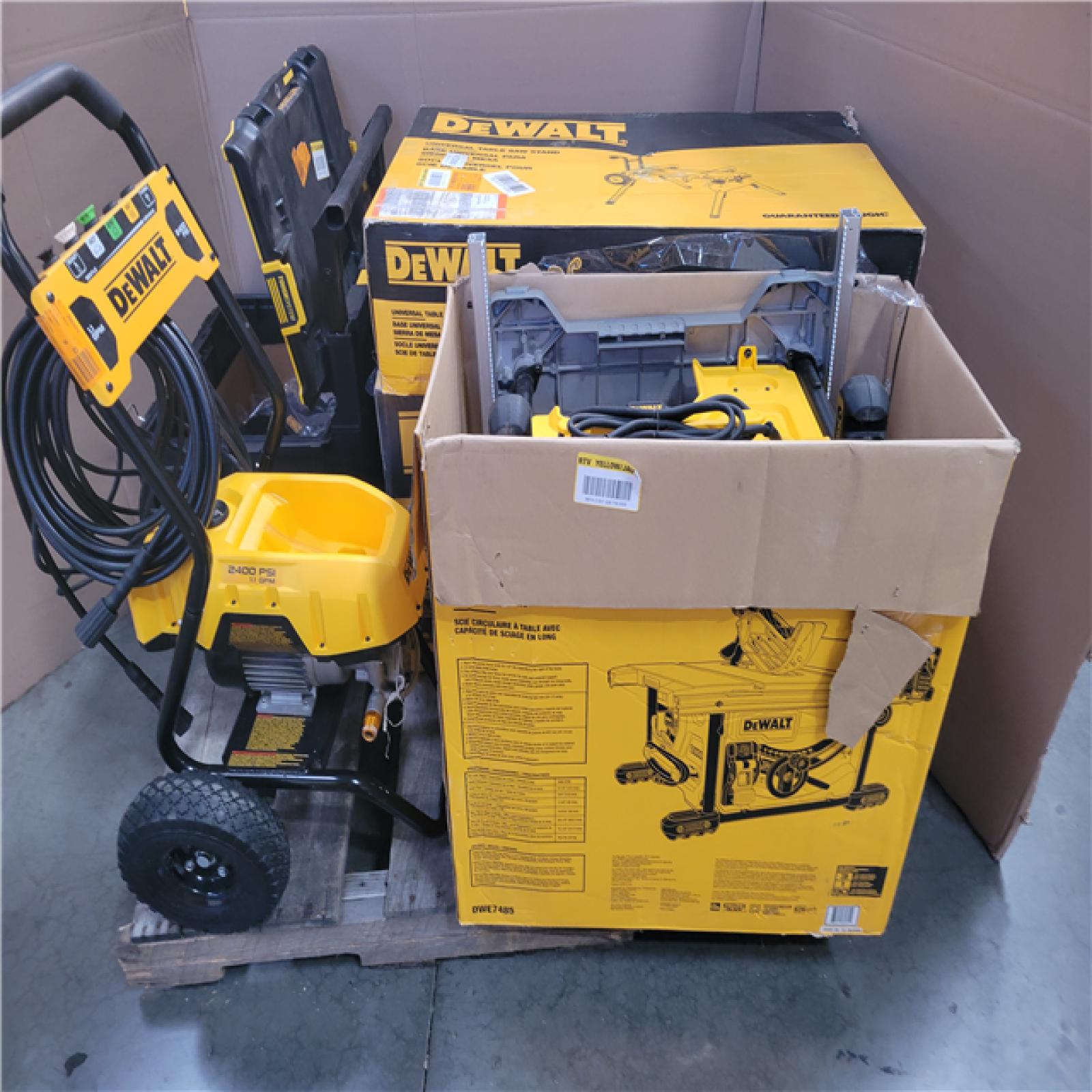 CALIFORNIA AS-IS TOOL PALLET