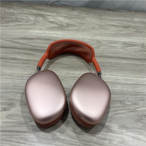 AS-IS Apple Airpods Max Pink Red Bluetooth Noise Cancelling Over-ear